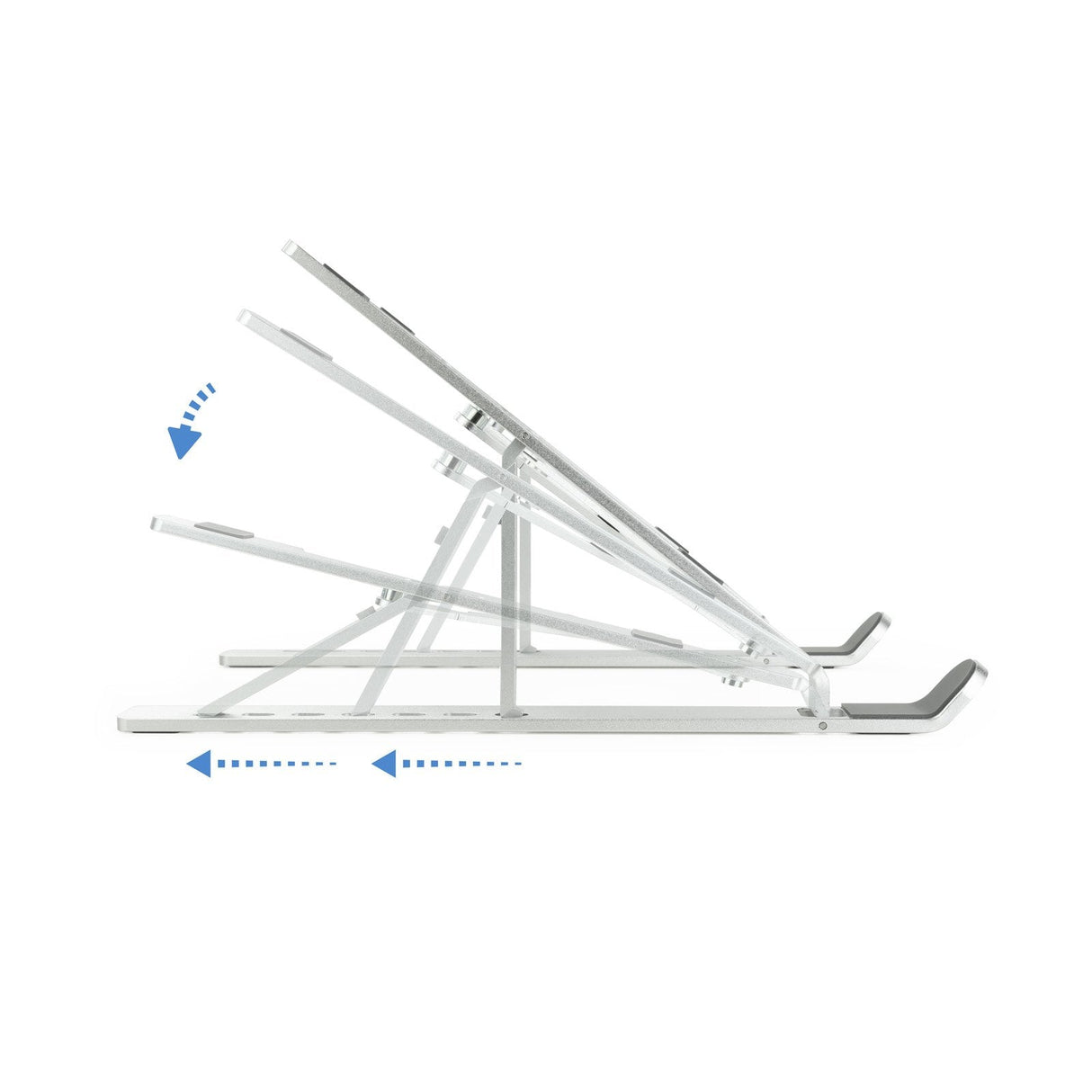 EAN 8433281010055 - TooQ TQLRS0033-AL soporte para ordenador portátil Soporte para ordenador portátil y tableta Plata 38,1 cm imagen 3
