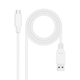 EAN 8433281014152 - Nanocable 10.01.4001-W cable USB USB 3.2 Gen 2 (3.1 Gen 2) USB C USB A imagen 1