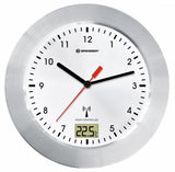 Bresser Mytime Bath White Radio Controlled Bathroom Clock