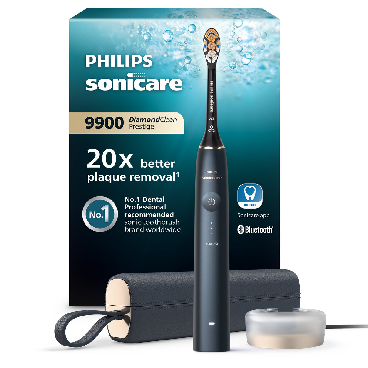 EAN 8710103975045 - Philips Sonicare DiamondClean Prestige 9900 series HX9992/12 cepillo eléctrico para dientes Adulto Cepill imagen 5