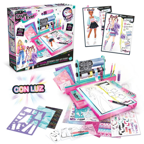 EAN 3555801288203 - Canal Toys So Slime Fashion Designer Light-Up Studio imagen 3