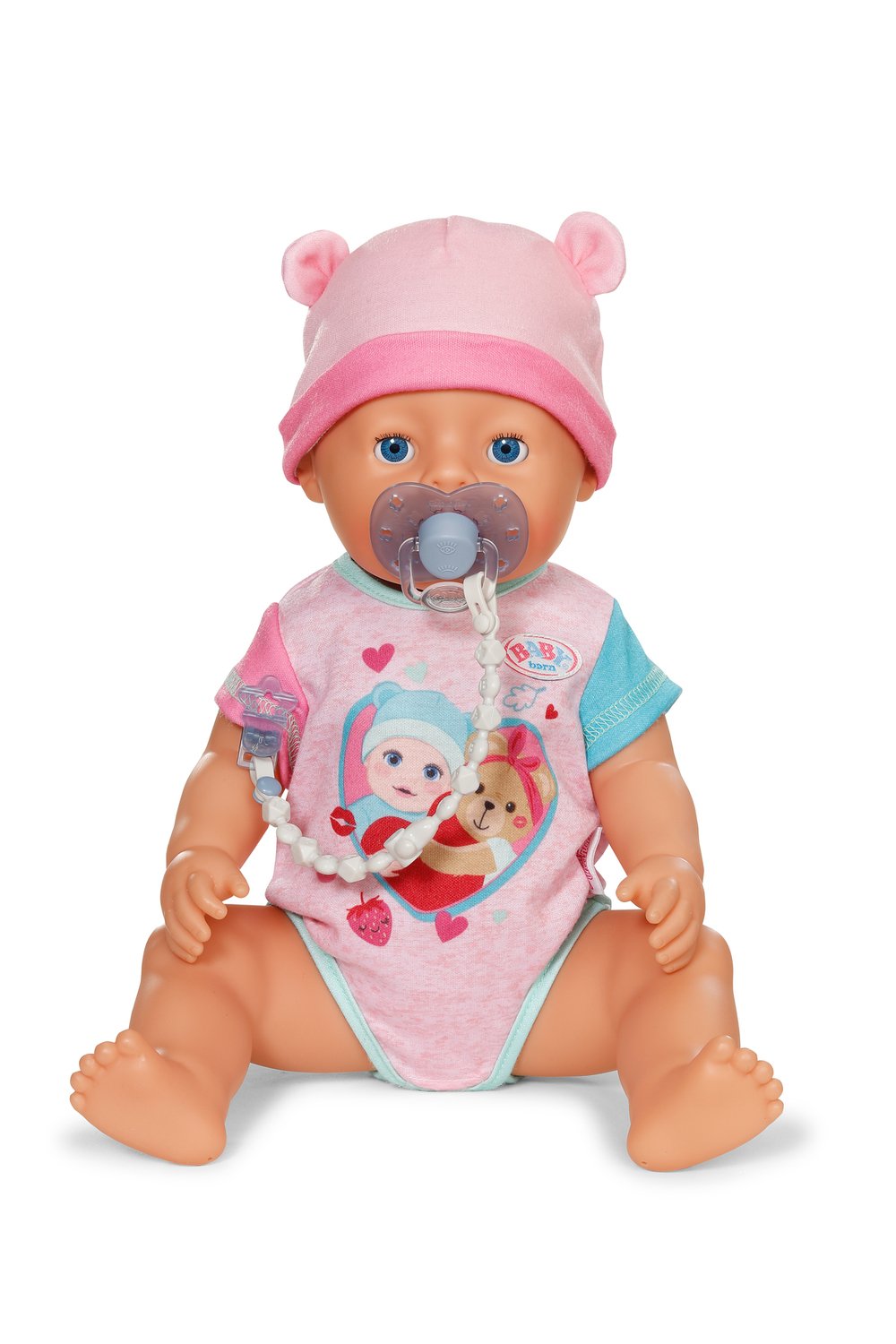 EAN 4001167838679 - BABY born Dummy with Clip 2 assorted Chupete con cadena de sujeción para muñecas imagen 7