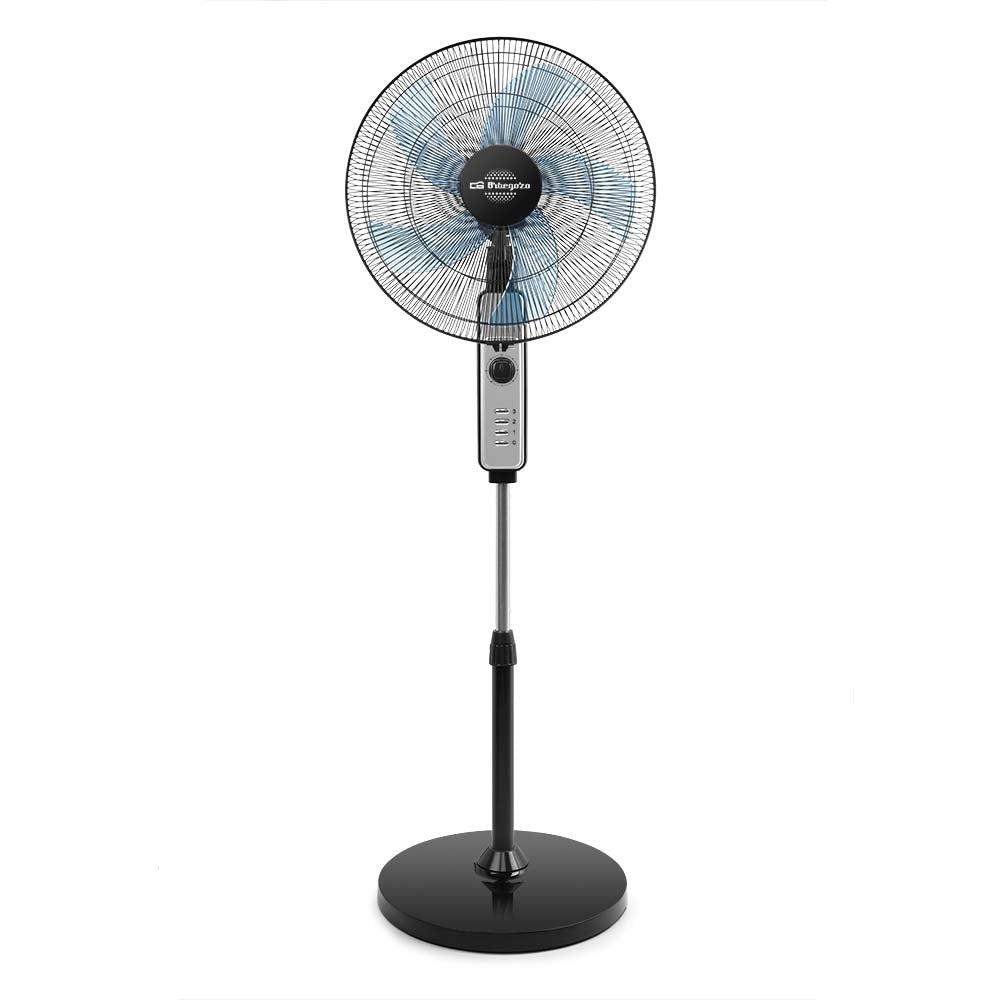 Ventilador De Pie Orbegozo Sf 1046 80w 5 Aspas 45cm 3 Velocidades