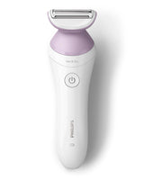 EAN 8710103998143 - Philips 6000 series BRL136/00 maquinilla de afeitar para mujer 1 cabezal(es) Recortadora Rosa, Blanco imagen 2