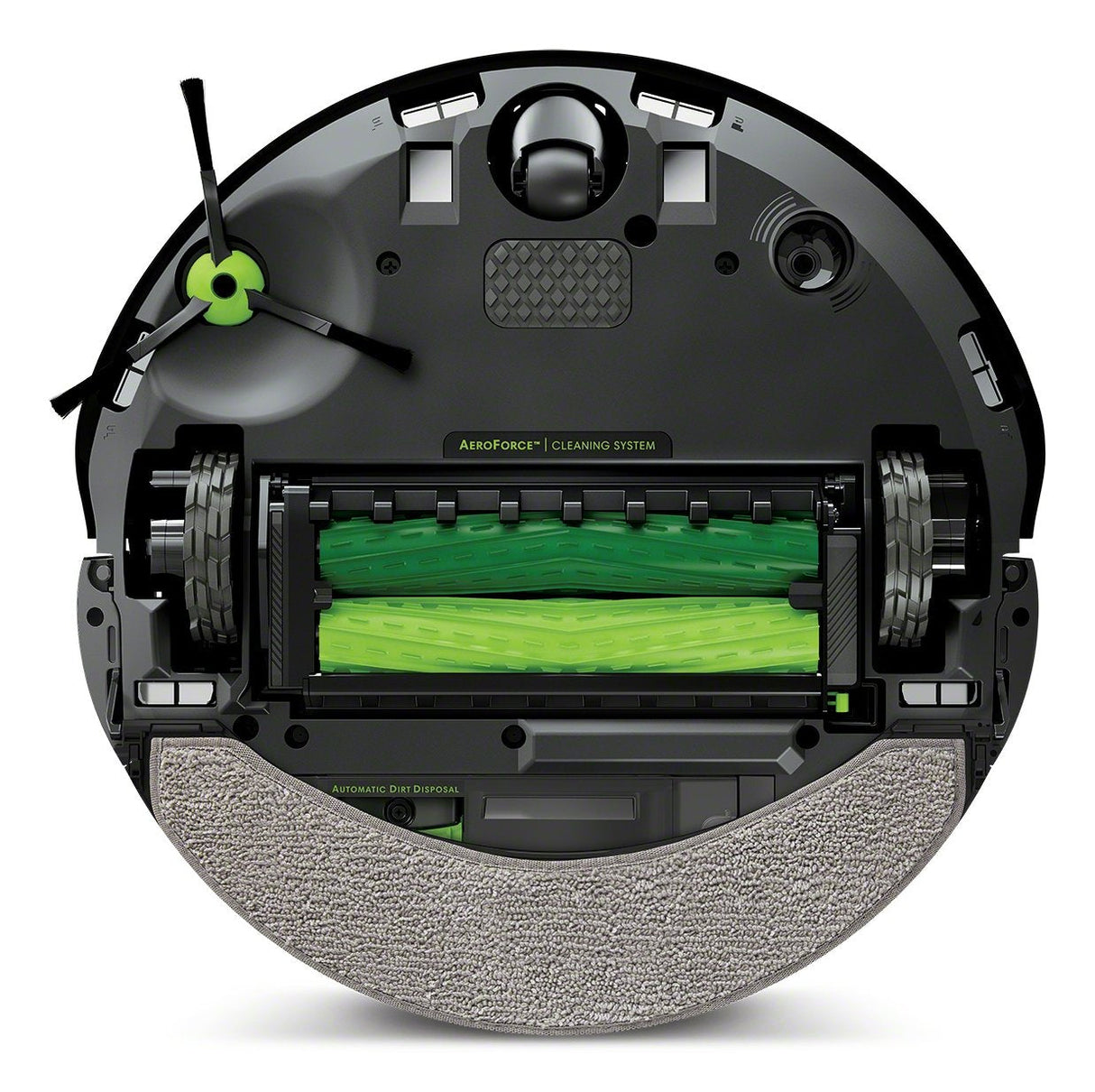 Robot Roomba Combo J7+ Aspiradora Robotizada Bolsa Para El Polvo Negro, Acero Inoxidable