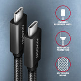 EAN 8595247905970 - Axagon BUCM32-CM10AB cable USB USB 3.2 Gen 2x2 1 m USB C Negro imagen 3
