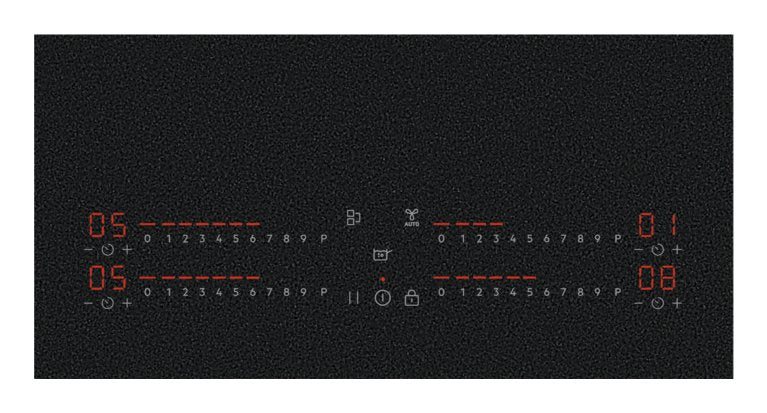 Placa De Inducción  Aeg Tii84b10fz Negro Integrado 80 Cm Con 4 Zona(S)