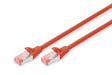 EAN 4016032322030 - Digitus DK-1644-050/R cable de red Rojo 5 m Cat6 S/FTP (S-STP) imagen 1