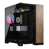 EAN 0840006688846 - Corsair CC-9011282-WW carcasa de ordenador Midi Tower Negro, Nuez imagen 1