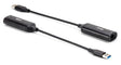 EAN 8719214473334 - CLUB3D CAC-1421 cambiador de género para cable USB Type-A RJ45 Negro imagen 1