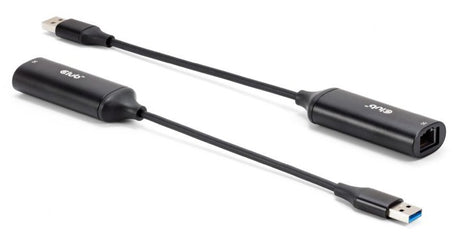 EAN 8719214473334 - CLUB3D CAC-1421 cambiador de género para cable USB Type-A RJ45 Negro imagen 1