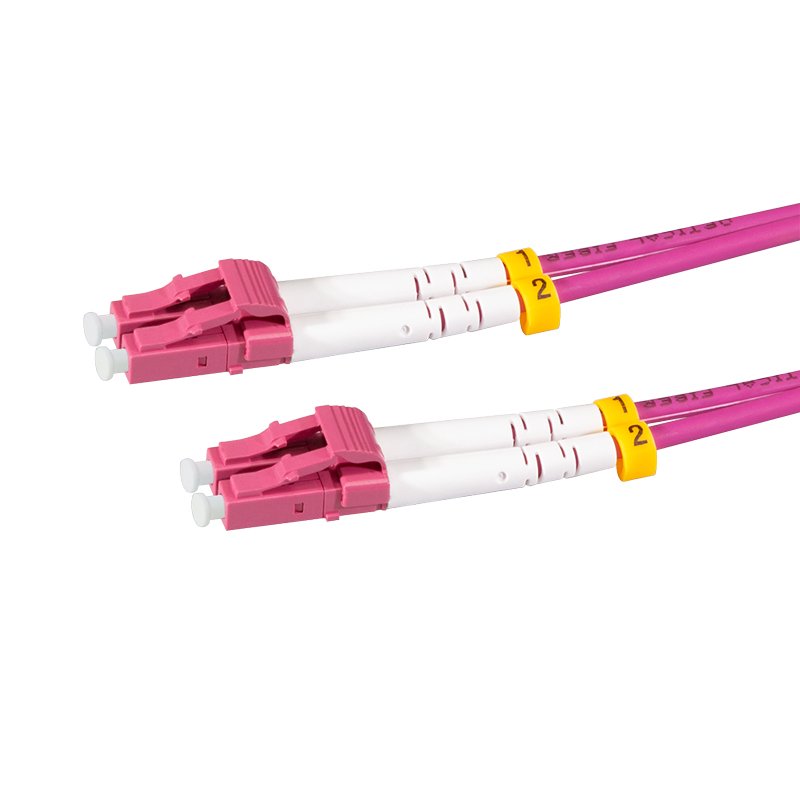 Logilink Steel Armored Fiber Patch Cord Om4, Duplex Lc Upc - Lc Upc, 5.0 M