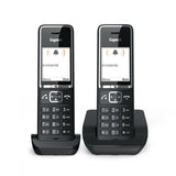 EAN 4250366866352 - Gigaset COMFORT 550 duo Teléfono analógico Identificador de llamadas Negro imagen 4