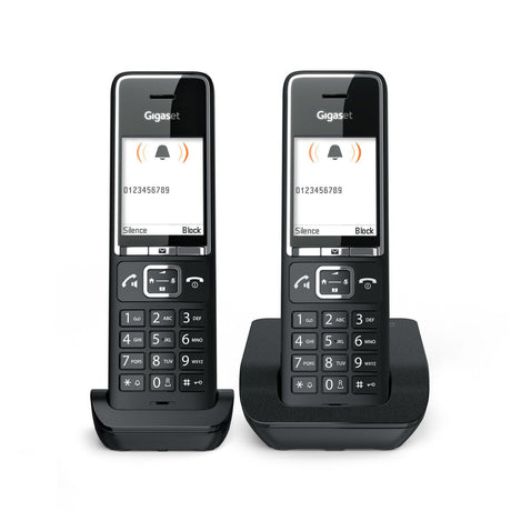 EAN 4250366866352 - Gigaset COMFORT 550 duo Teléfono analógico Identificador de llamadas Negro imagen 4