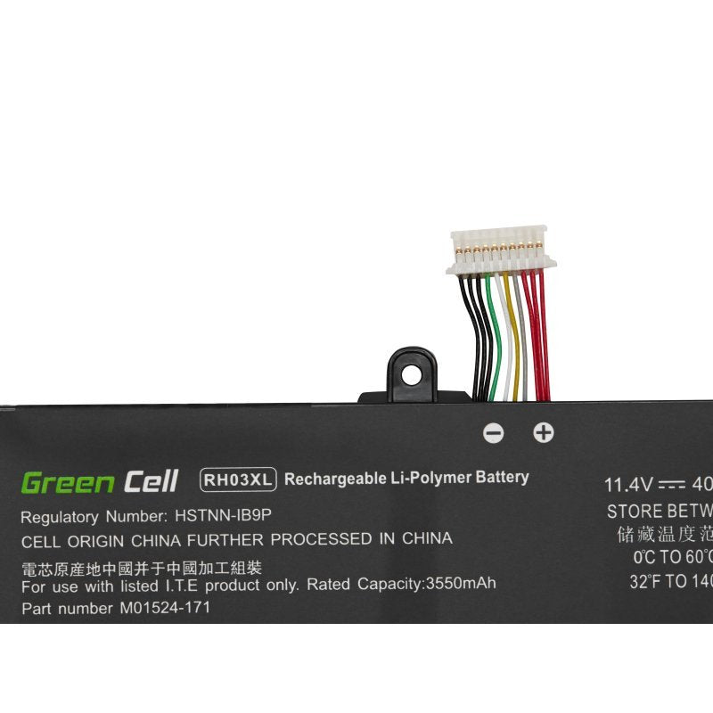 Green Cell Battery Rh03xl 11.4v 3550mah For Hp Probook G8 430 440 450 630 650