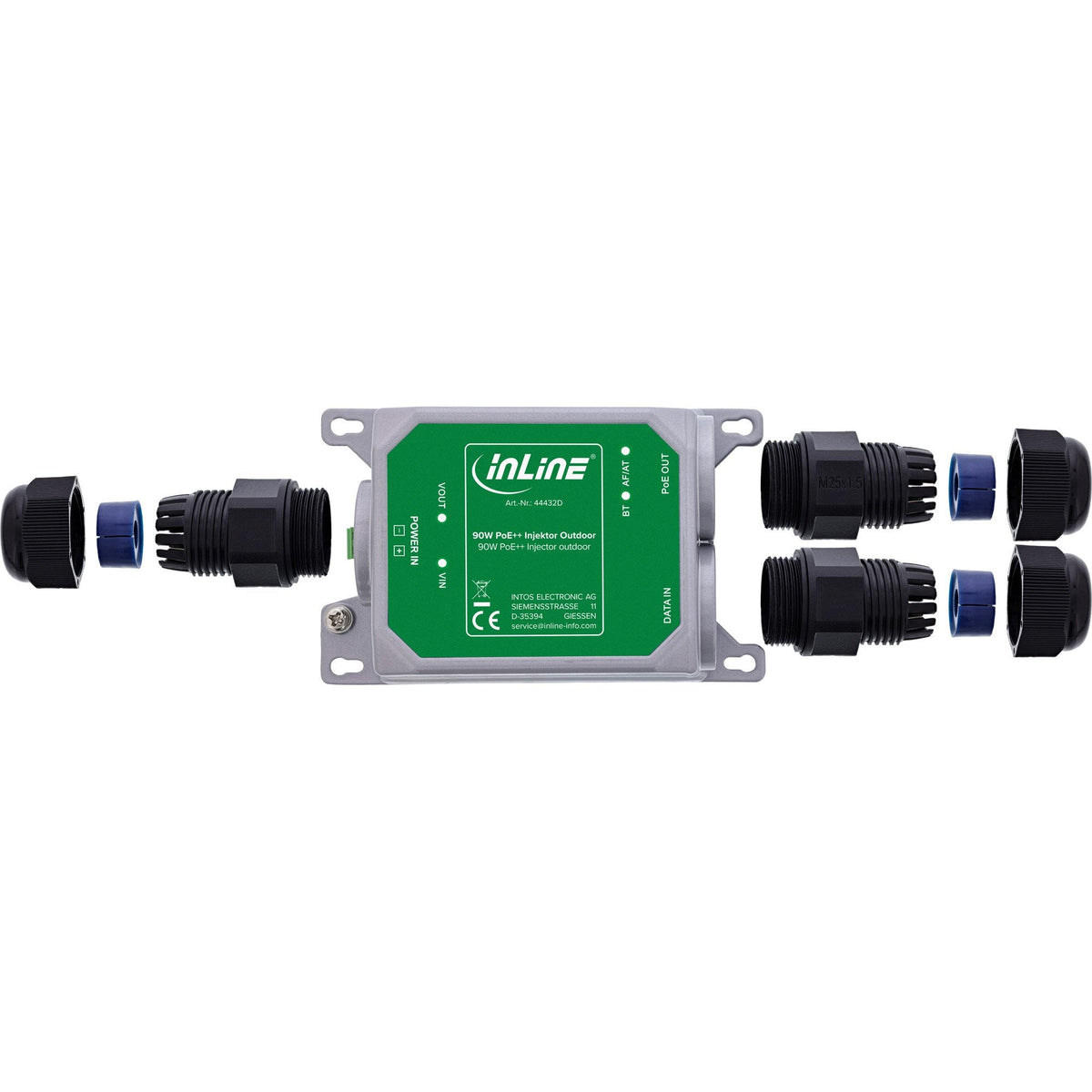 Inyector Poe++ Para Exteriores, 10 Gb/S, 90 W, Ip67  Inline®