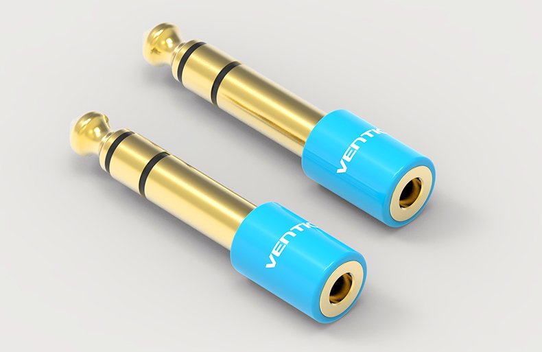 EAN 6922794729933 - Vention VAB-S01-L cambiador de género para cable 6.5 mm 3.5 mm imagen 1