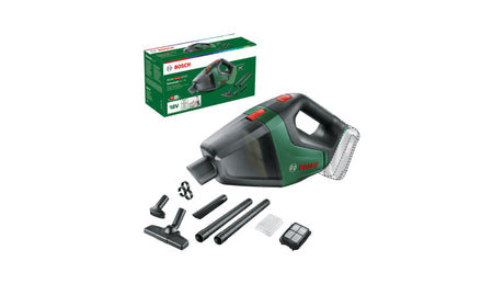 EAN 4059952570167 - Bosch UniversalVac 18 Aspiradora escoba 2 en 1 Batería Secar Sin bolsa Negro, Verde imagen 2