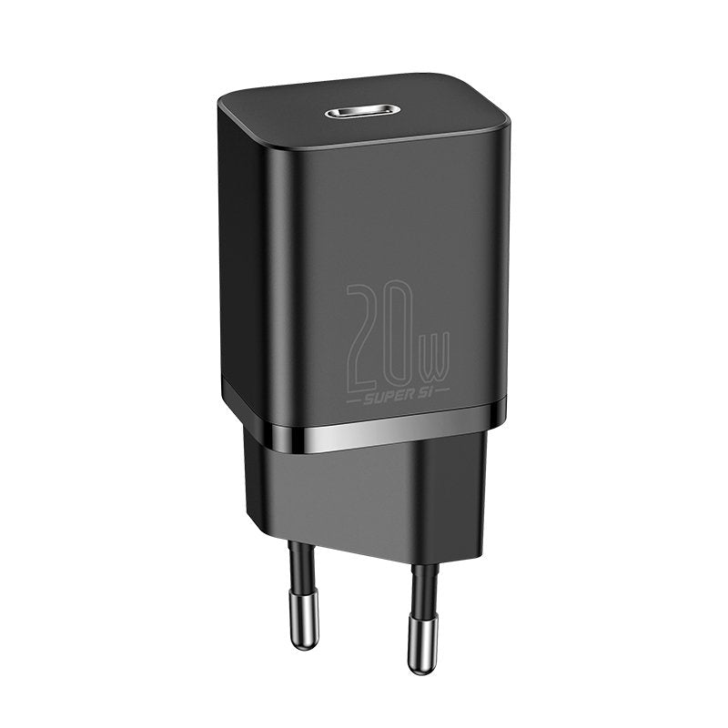 EAN 6953156230057 - Baseus TZCCSUP-B01 cargador de dispositivo móvil Universal Negro Corriente alterna Carga rápida Interior imagen 3
