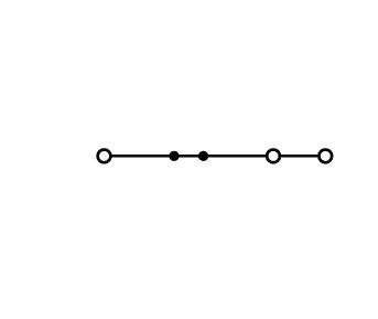 Wago 2206-1301 3-Leiter-Durchgangsklemme ,Mit Drcker,6mm,Grau