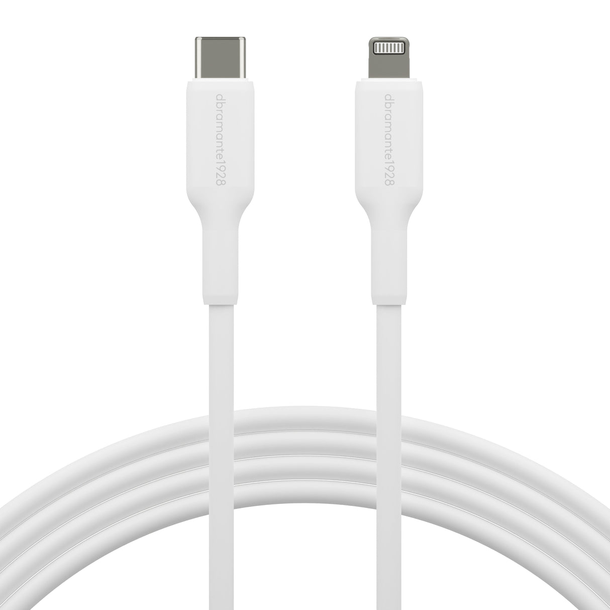 Cable Dbramante1928 Re-Charge Lightning Usb-C Macho A Lightning Macho 2 M Blanco