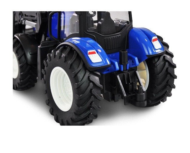 Amewi Rc Traktor Mit Kreiselschwader Liion 500mah Azul/6+