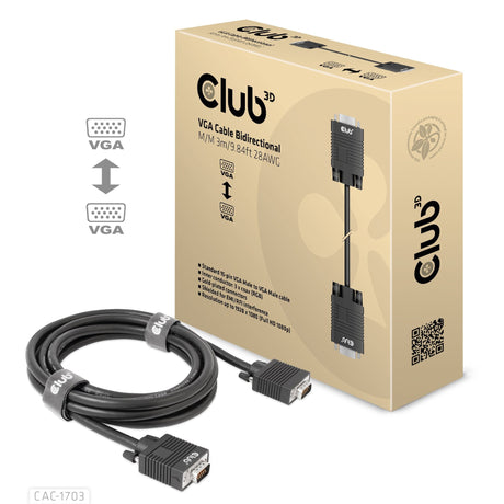 EAN 8719214472184 - CLUB3D CAC-1703 cable VGA imagen 2