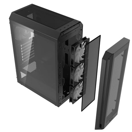 EAN 4711085948502 - XPG VALOR AIR PLUS Midi Tower Negro imagen 8
