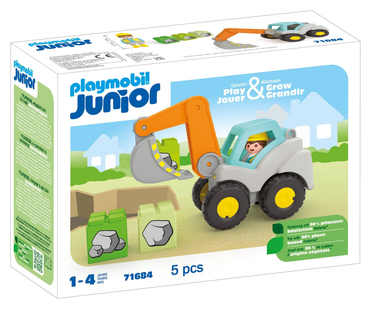 Playmobil Junior Pala Excavadora