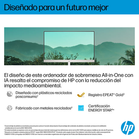 EAN 0199642227286 - HP AI 27-cr2013ns Intel Core Ultra 5 225U 68,6 cm (27") 1920 x 1080 Pixeles PC todo en uno 16 GB DDR5-SDR imagen 9