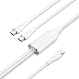 EAN 6922794774216 - Vention CTMPG cable USB USB 2.0 0,5 m USB C 2 x USB C 0,48 Gbit/s Blanco imagen 1