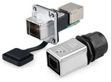 Industrie-Steckverbinder S6 - Unbestückter Stecker, Aussparung Für Rj45 Stecker, Metall, Good Connections®