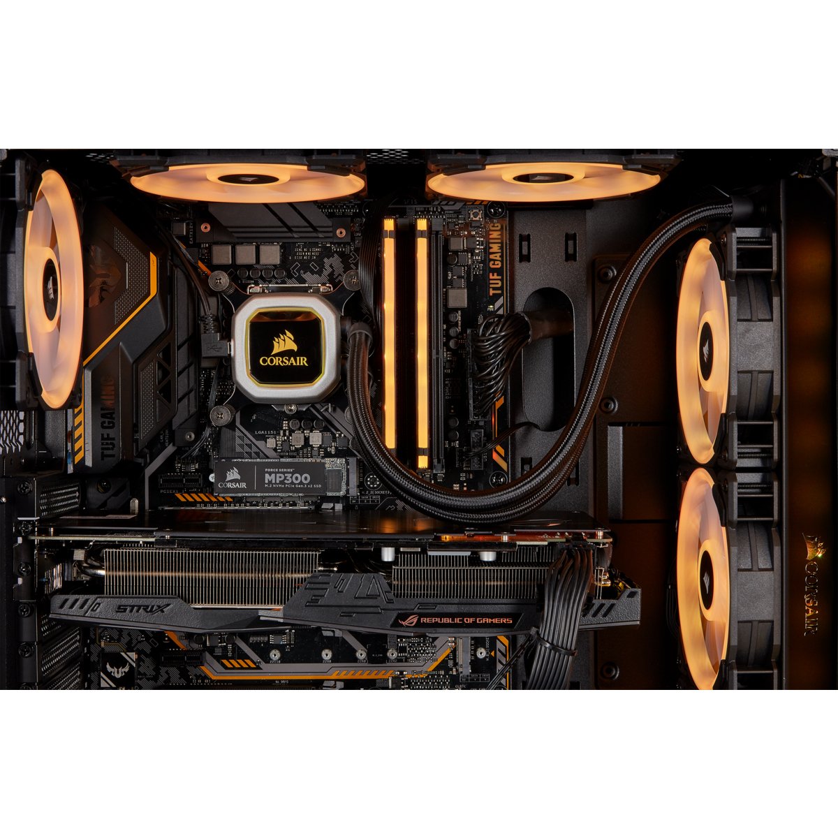 EAN 843591081993 - Corsair Vengeance RGB Pro CMW16GX4M2C3200C16-TUF módulo de memoria 16 GB 2 x 8 GB DDR4 288-pin DIMM imagen 10