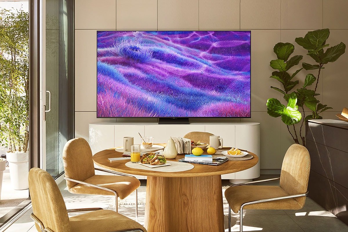 EAN 8806097067719 - Samsung TQ55QN80FAU 139,7 cm (55") 4K Ultra HD Smart TV Wifi Carbono imagen 2
