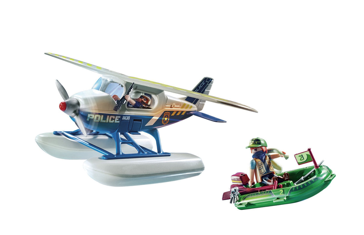 Playmobil 70779 Policía Hidroavión: Persecución De Contrabandista