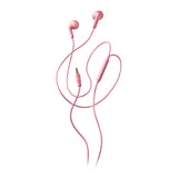 Auriculares Intrauditivos Ngs Cross Flip Con Micrófono Jack 3.5 Rosas