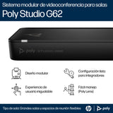 EAN 0197961146721 - HP Poly Studio G62 Video Conferencing System sistema de video conferencia 10 personas(s) Ethernet Sistema imagen 5