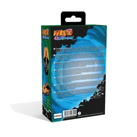 EAN 3328170293952 - Konix Naruto KX GAMING MOUSE ratón Juego Ambidextro USB tipo A Óptico 3600 DPI imagen 10