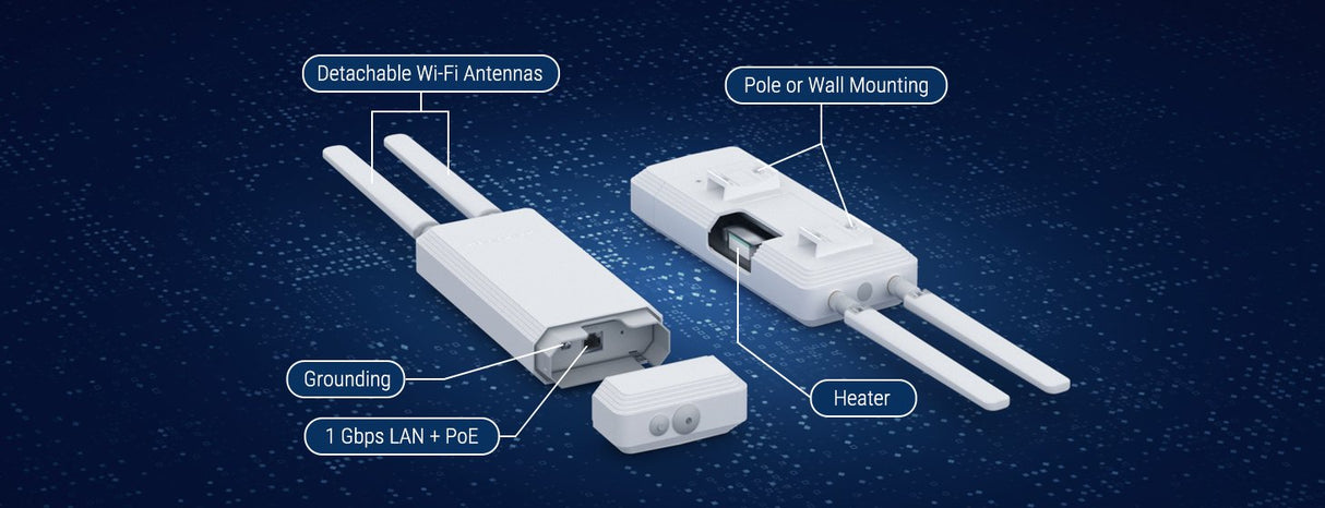 EAN 4897082922544 - Keenetic 3000 Mbit/s Blanco Energía sobre Ethernet (PoE) imagen 3