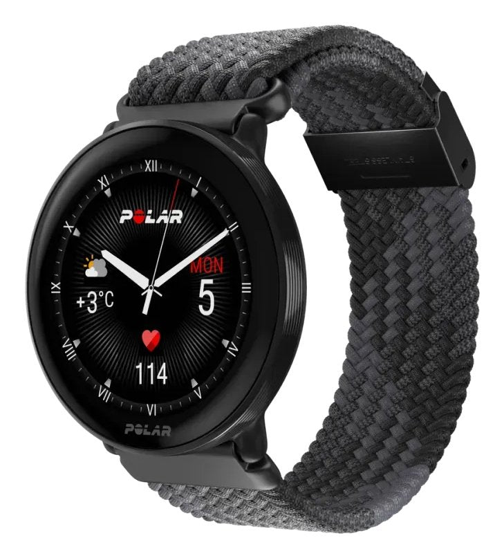 Polar Reloj De Fitness - Ignite 3 Gps - Braided Yarn - Negro