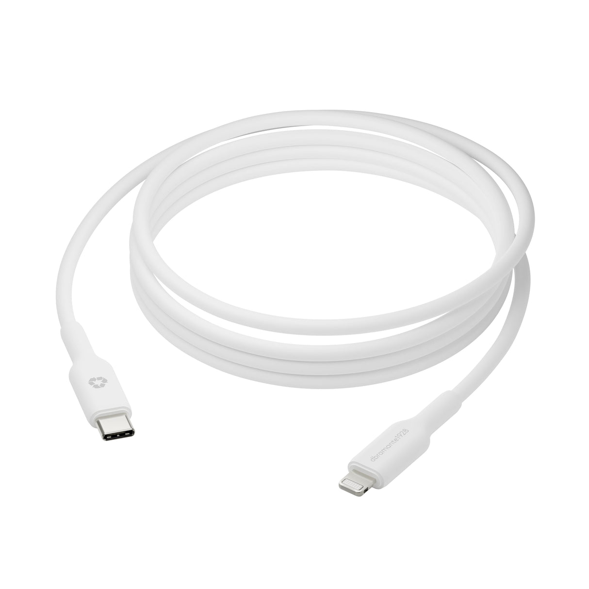 Cable Dbramante1928 Re-Charge Lightning Usb-C Macho A Lightning Macho 2 M Blanco