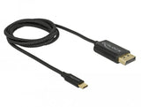 Delock Cable Usb Tipo-C Macho > Dp Macho Dp-Alt Mode 4k 60 Hz 1 M