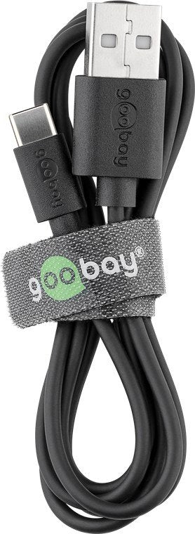 Goobay 45298 Usb-C Charger Set (5 W), Cable 1 M, Black