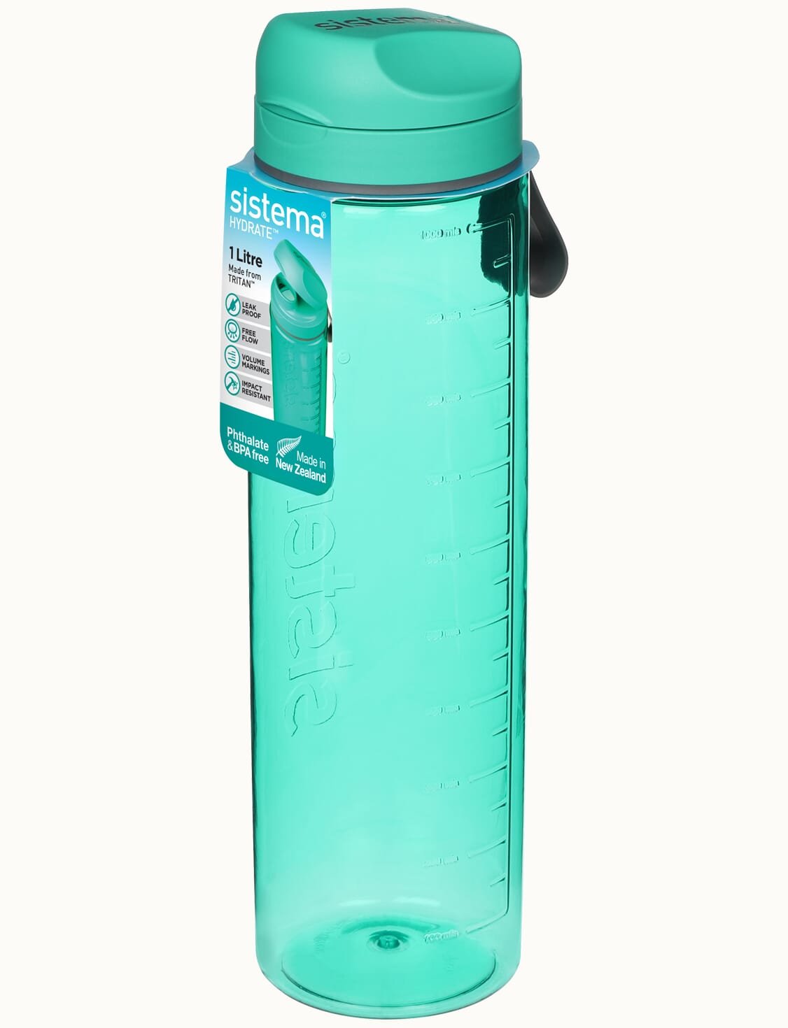 Sistema 690 Bidón De Agua Uso Diario 1000 Ml Plástico Azul, Púrpura, Verde Azulado