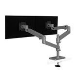 Ergotron Lx Pro - Kit De Fijación (Doppelarm) - Para 2 Lcd-Displays - Lochplatte-Montaje - Aluminium - Gris Oscuro - Tamaño De Pantalla: Hasta 61 Cm (Hasta 24 Pulgadas)