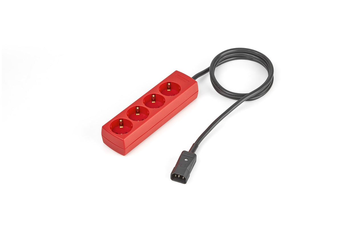 Cable Salida Salicru 663ba000004 Con Regleta 4 Tomas Iec C14/4 Schuko 2m 10 A