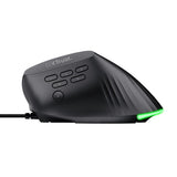 Ratón Vertical Gaming Inalámbrico Trust Gaming Gxt 145 Rexxa 26024 Hasta 12800 Dpi
