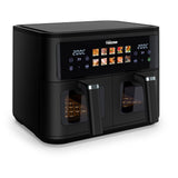 Tristar Fr-9075 Double Basket Airfryer, Total Capacity 9 L, 2500 W, Black