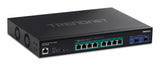 Trendnet 10-Port 2,5g Web Smart Poe+ Switch W.10g Sfp+ Slots