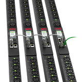 Apc Rack Pdu 9000 Switched Apdu9959na3 Unidad De Distribución De Potencia (Montaje En Bastidor) Ca 200/208 V 3.3 Kw 3300 Va Ethernet 10/100/1000 Input: Nema L6-20 Conectores De Salida: 24 (21 Iec 60320 C13/C15 3 Iec 60320 C19/C21) 0u 3